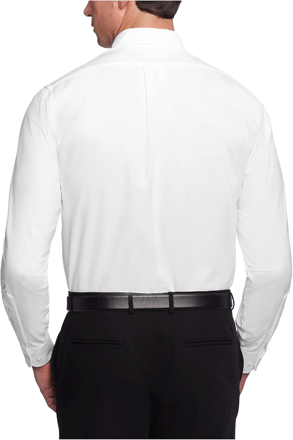 Men Dress Shirt Regular Fit Oxford Solid