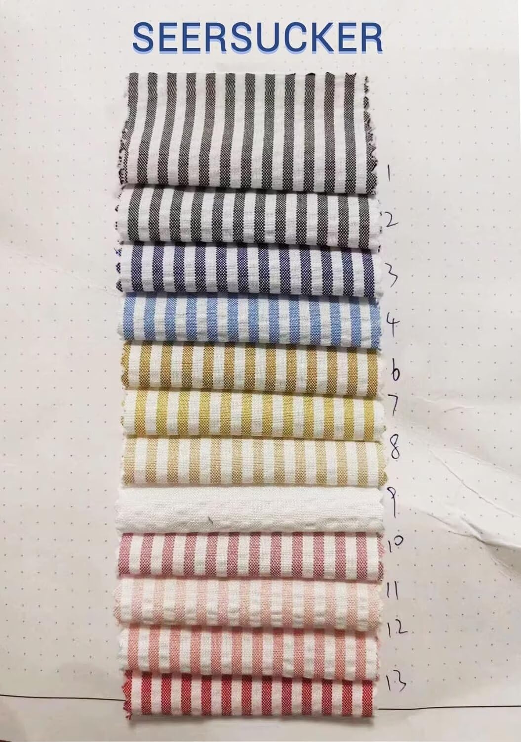 Mens Blue Seersucker Summer Suits Grooms Sear Sucker Suit for Wedding Mens Formal Suits Slim Fit