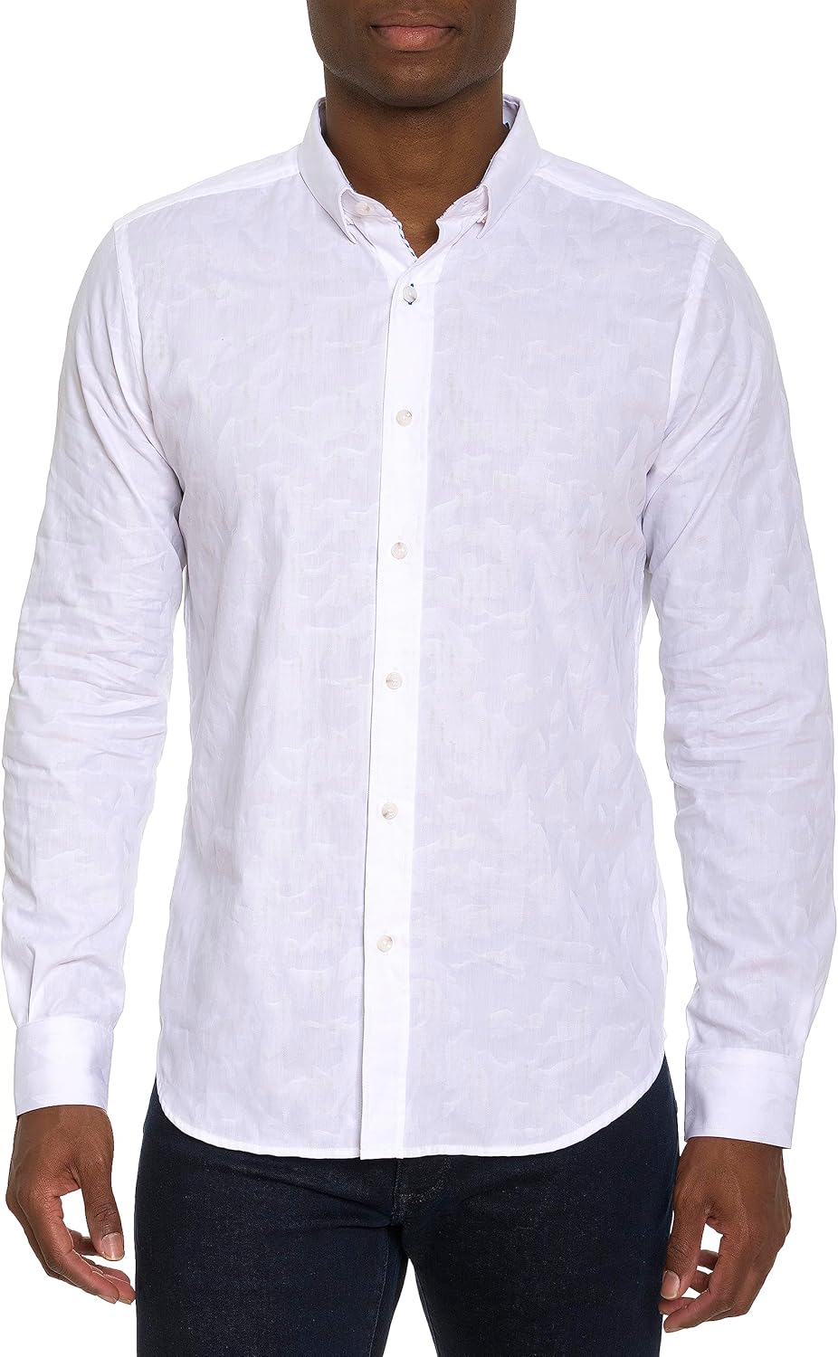 Men  Long-Sleeve Button-Down Shirt
