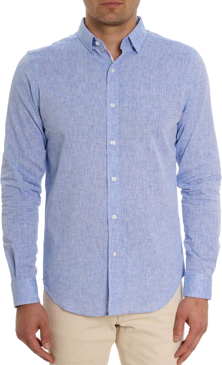 Men  Short-Sleeve Button-Down Shirt