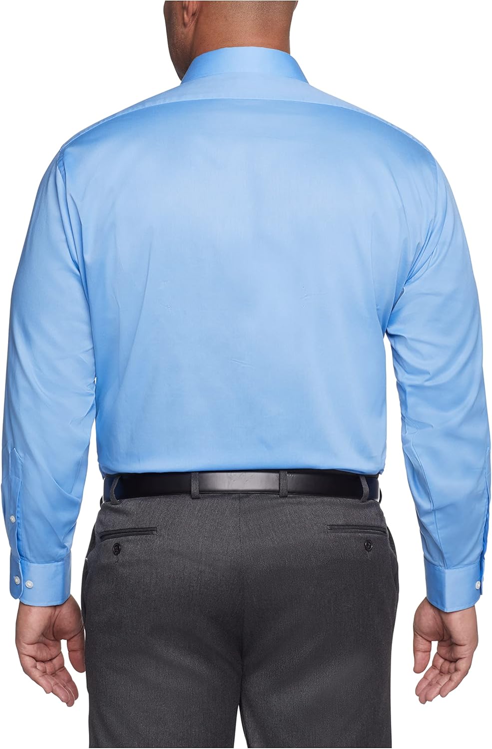 Men Big and Tall Flex Collar Stretch Dress Shirt